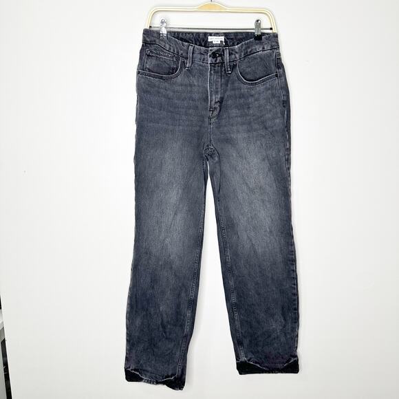 Good American Good 90’s Loose Fit Jeans in Washed Black 6 28 - Picture 2 of 8